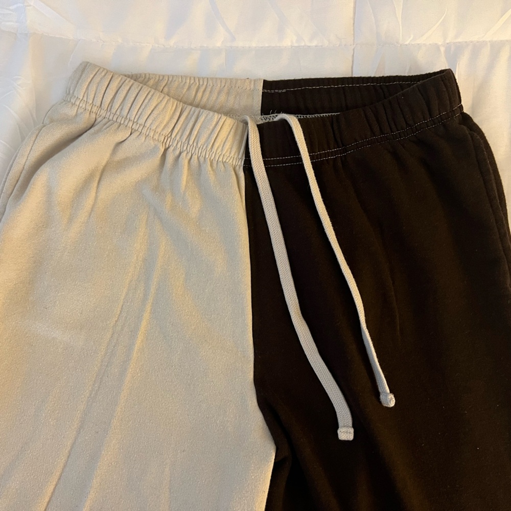 Garage split color joggers
